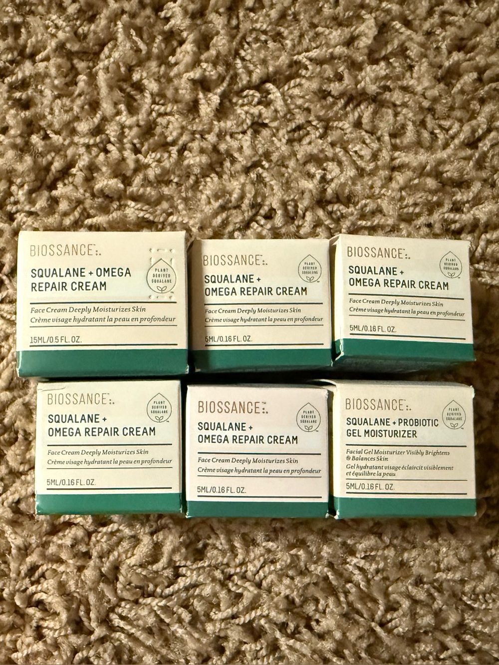 BNIB Biossance Moisturizers